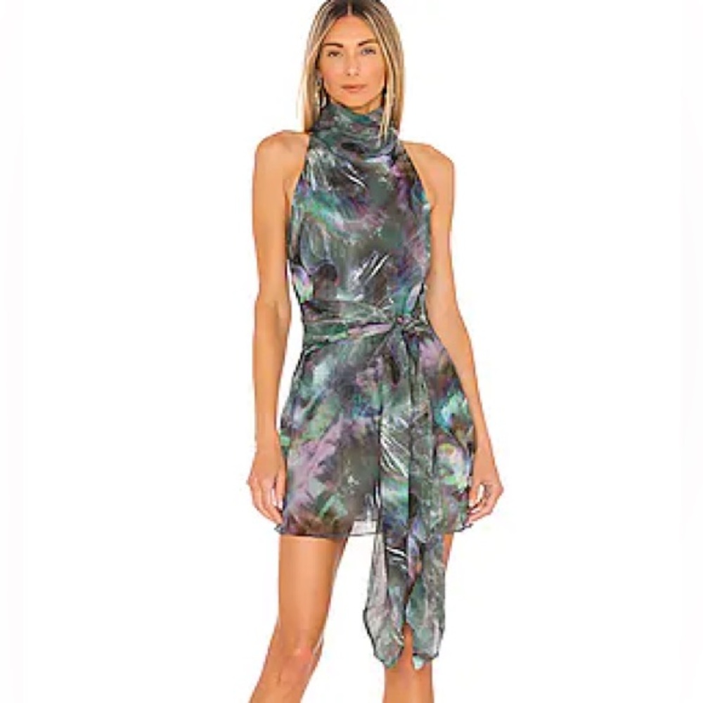 Sandrine Dress in Black Pearl